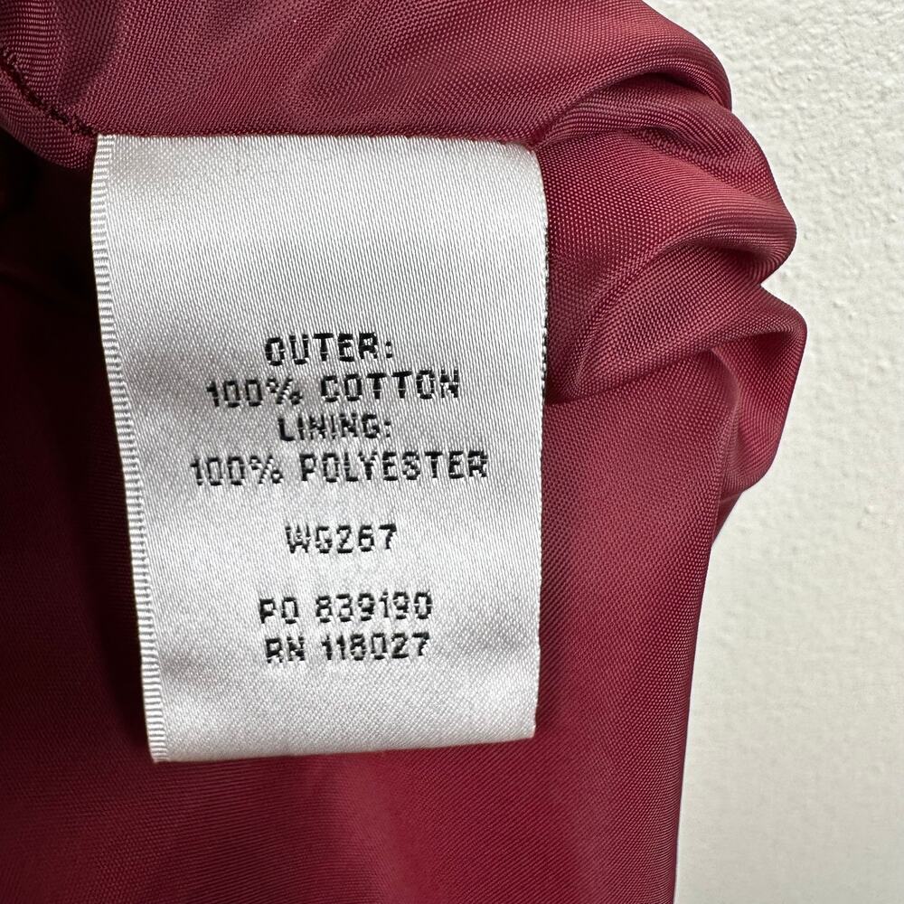 Boden Velvet Skirt Polka Dot Retro Mod Pencil A-Line Burgundy 12L Long Office - Picture 9 of 11